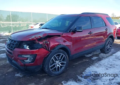2017 Ford Explorer Sport z USA, uszkodzony, nr VIN 1FM5K8GT7HGD84341